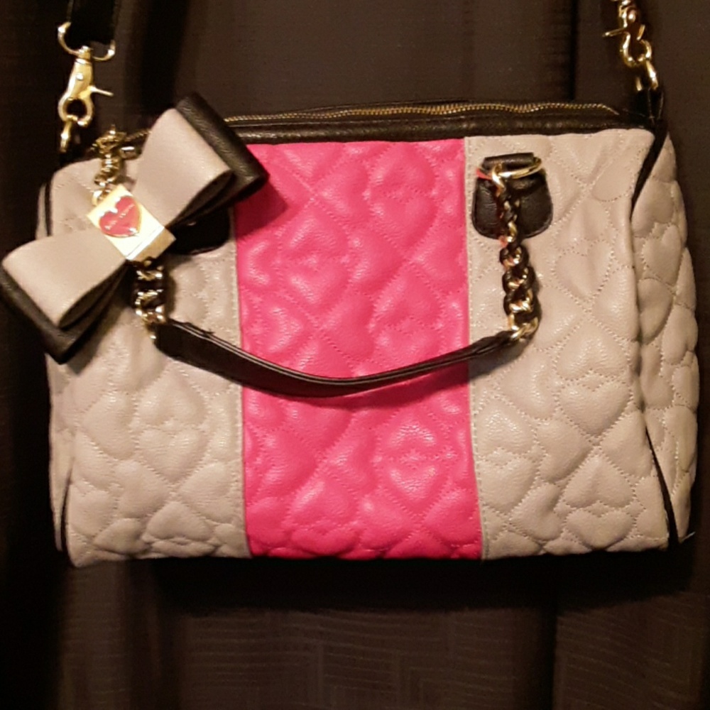 Brand NWOT Betsey Johnson Large Crossbody Bag